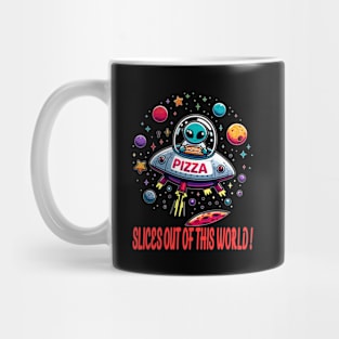 Intergalactic Pizza Delivery: Space and Beyond Mug